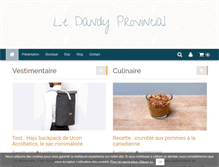 Tablet Screenshot of ledandyprovincial.com